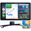 Thybro CarPlay Screen with Backup Camera: Wireless Seamless Connection Apple/Android