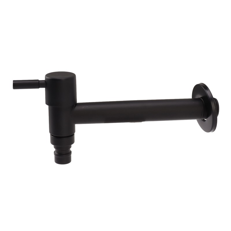 G1/2 Wall Mounted Cold Water Tap 304 Stainless Steel Single