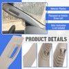 HECASA Front Left A Pillar Grab Handle Molding Trim Fits