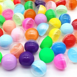 Pack of 100 Acrylic Balls, 2.8 cm DIY Balls, Colour Fillable Acrylic Balls for Decorations, Grinding, Party, Wedding