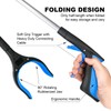 6-Pack 32" Grabber Reacher Tool, 360° Rotating Head, Wide Jaw,