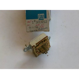 GM BUICK 3013212 1967; ALL MODELS - WITH AUTO A.C. (2ND TYPE) SWITCH; BLOWER MOTOR