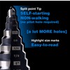 SHARPTOOL 1/4 to 1-1/8 Inches M2 HSS Step Drill Bit,