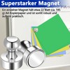 Pack of 18 Magnets Strong, 12 mm x 16 mm