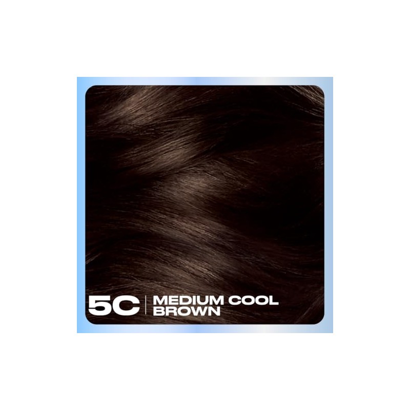Clairol Nice 'N Easy Permanent Hair Color, 5C Medium Cool