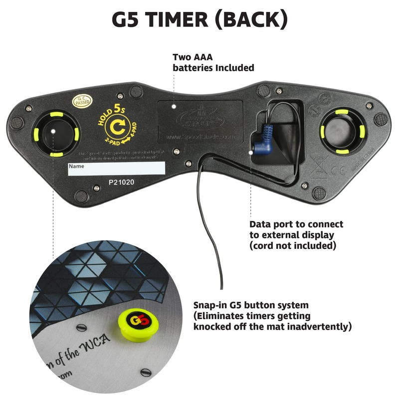Speed Stacks | Cubing Pack (G5 Timer and Mat) |