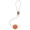 Petio Loofah Leather Dental Toy for Cats, Orange