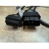 Spireon Concealable OBD2 Splitter Y Cable OBDII 1 Male to