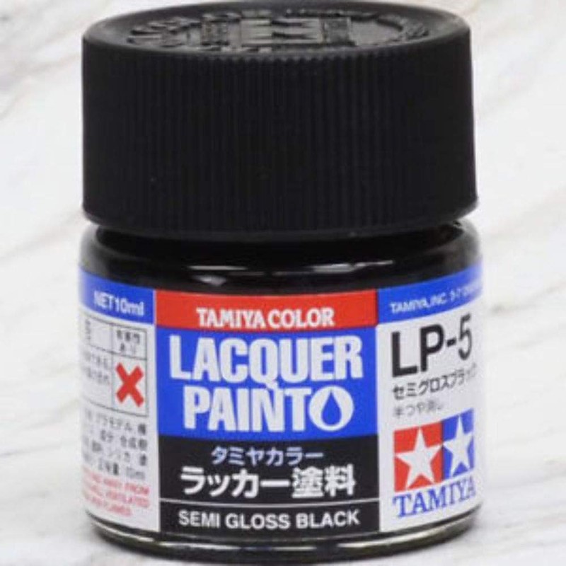 Peinture laquée : LP5 - Noir satiné