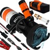 RV Macerator Pump, 12V RV Portable Macerator Waste Pump for