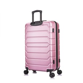 InUSA Trend 28-inch Hardside Suitcase, 4-Wheeled Spinner, Rose Gold (IUTRE00L-ROS)