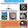 CAMPINGMOON Camping Gas Stove Adapter, Input: EN417 Lindal Valve Canister,