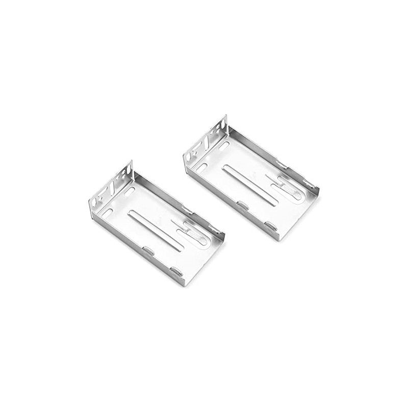 Gobrico Rear/Under/Side Mounting Brackets for Drawer Slides Furniture Hardware 45mm-Wide