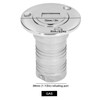 38mm Water Injection Port 316 Stainless Steel Boat Refueling Port