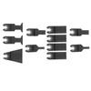 11PCS Oscillating Saw Blade Quick Release Carbon Steel Woodworking Straight