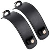Beebeecraft 2 Sets Shoulder Strap PU Leather Black Replacement Detachable