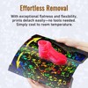 IdeaFormer-3D PEF H2S H2D Build Plate 346x355mm, Rainbow Confetti PEF+Galaxy