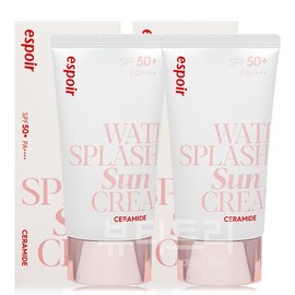 Espoir Water Splash Sunscreen Ceramide 60ml+60ml / 에스쁘아 워터 스플래쉬 선크림 세라마이드 60ml+60ml