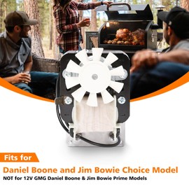 Hisencn Auger Motor for Green Mountain Daniel Boone and Jim Bowie 110V, Auger Fuel Drive Motor with Mounting Bracket for GMG DB/JB Choice, Auger Motor 110V, 5.3RPM, 2 Pole