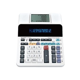Calculator PAPERLESS Printing AC 12 Digit Fluorescent DISP.
