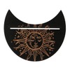 Ieron Ouija Board and Tarot Card Holder Set Wooden Black