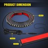 Nilight Truck Running Board Lights 2PCS 60 Inch LED Side