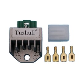 Tuzliufi Voltage Regulator Rectifier Compatible with Kawasaki Yamaha KLX110 KLX110L KLX140 KLX140L KLX450 SH50 RT180 TT90 TTR50 TTR90 TTR125 TTR230 TTR90E TTR 50 90 125 ATV 21066-0015 Z140