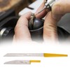 2pcs 6# Long &amp; Short Flat Edge Jewelry Engraving Handpiece