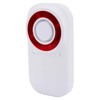 Olympia 6115 Wireless Outdoor Siren 105dB IP54 Red White 420g