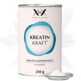 XbyX Creatine Power | 100% Creatine Monohydrate Powder for Women | Highest Bioavailability | Creatine for Muscle & Physical Performance | Neutral in Taste & Vegan | Muscle Building Powder | Supplement