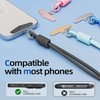 SURDOCA Phone Tether Tab Thin, 2 Pcs Phone Lanyard Tab