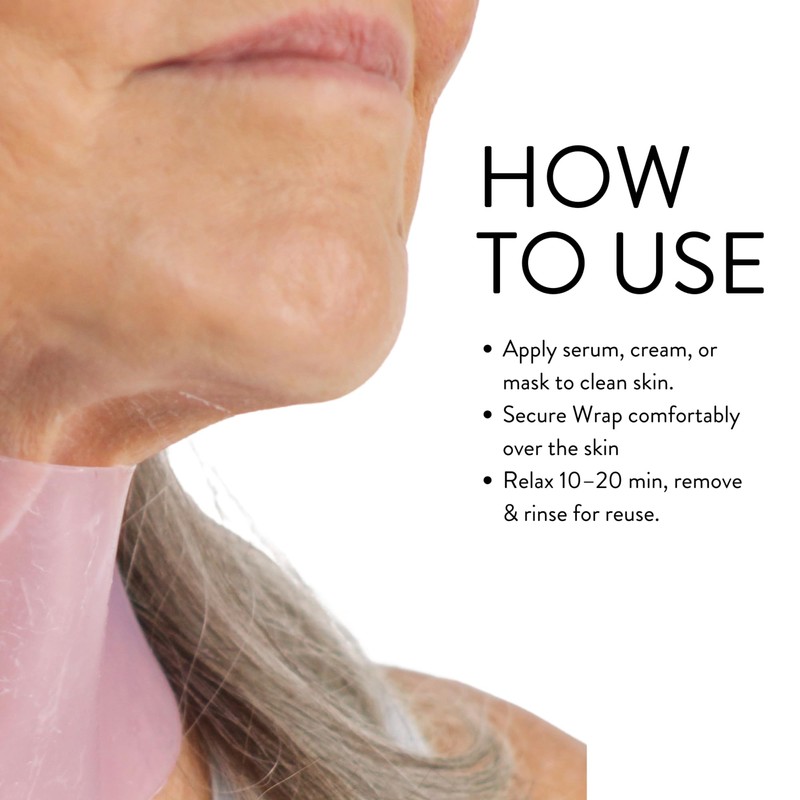 Nurse Jamie Skin Perfecting Silicone Neck Wrap – Reusable Anti-Aging