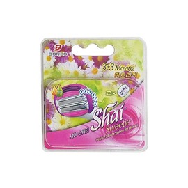 Shy Sweetie Razor Blades 2pcs Refillable Men's Razor Shaving Supplies Blade Shaving (L) Shy Sweetie Razor Blades 2 pieces 3ea