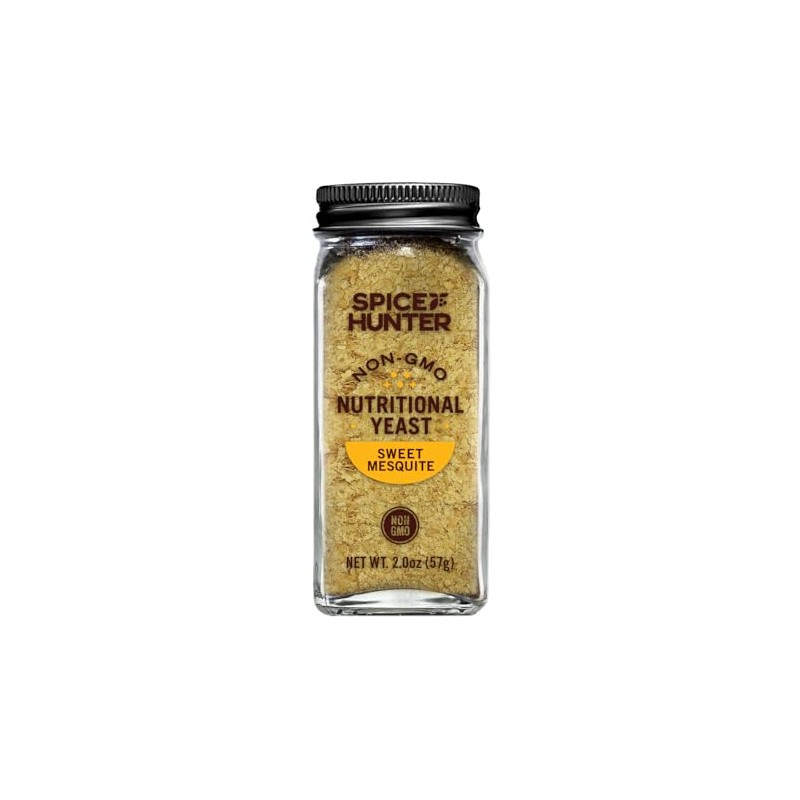 Spice Hunter Sweet Mesquite Nutritional Yeast, 2 Ounce (Pack of