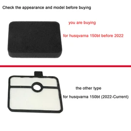 150 BT Air Filter for Husqvarna 150BT 150BF 350BT 350BF 560BFS 560BTS Backpack Blower Parts 502844401 Air Filter 150BT Fuel Line Kit Spark Plug Tune Up Kit 150BT before 2022