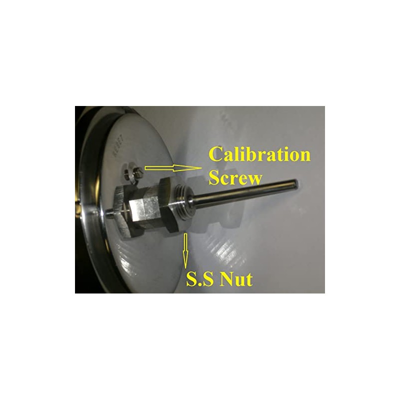 5" BBQ Pit Smoker Grill Thermometer Thermometer Gas Charcoal BBQ