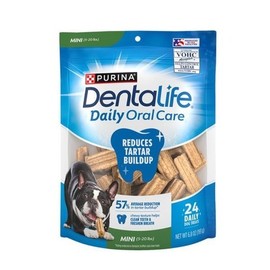 Dental Life Mini Dog Dog Dental Gum Tartar Removal Dog Gum 193g / 덴탈라이프 미니 독 강아지 덴탈껌 치석제거 개껌 193g