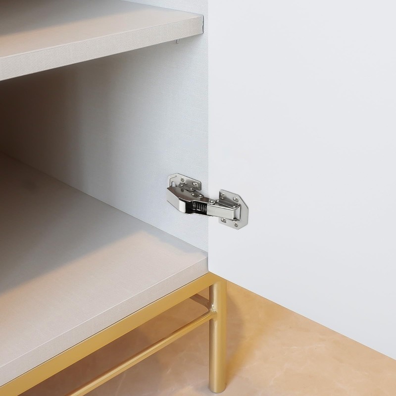 Ravinte 8 Pack Soft Close Hidden Hinges Surface Mount Kitchen