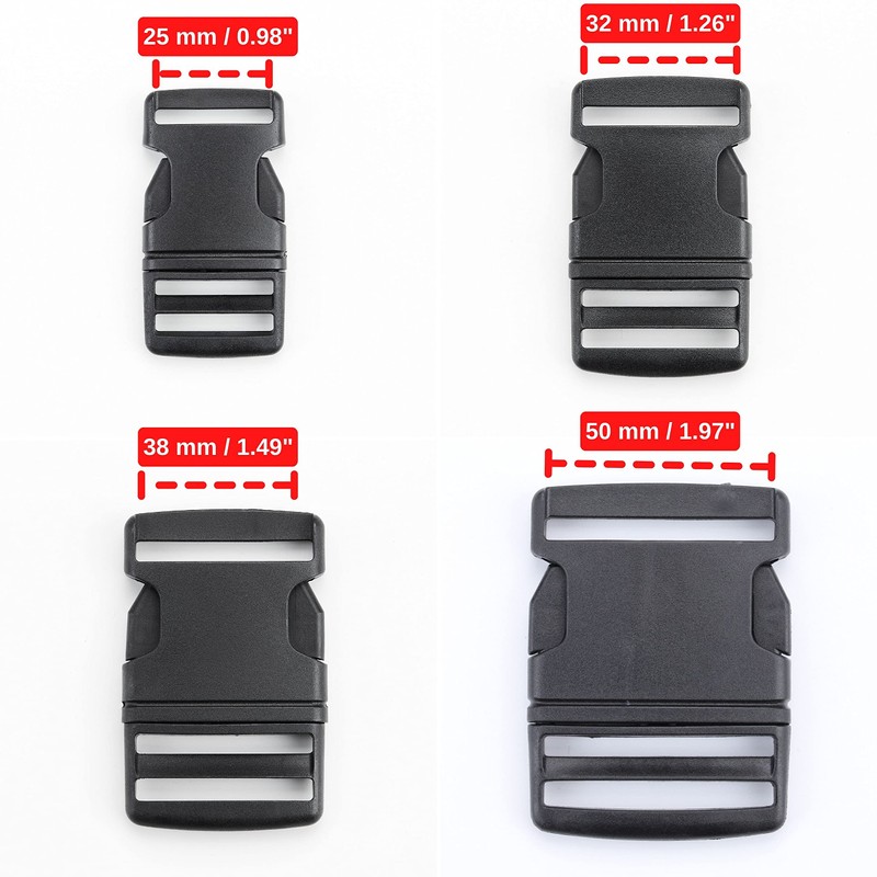 Your Day Mate Buckle for Webbings, Made of Hard Plastic,
