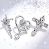 3 Pieces Christian Brooch Pins, Jesus Enamel Pin for Clothes