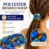 Cctetn 3 Pack Spiral Hair Ties Boho Accessories for Thick