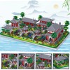 LanZhon Architecture of Suzhou Garden Micro Building Blocks Set,Large Creative