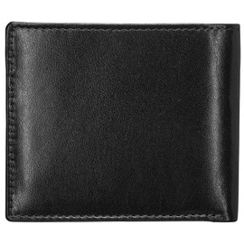 Red Baron Men´s wallet purse genuine buffalo leather black exclusive classic design with money clamp RB-WT-008-03