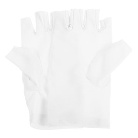 Generic 1 Pair Lightweight Summer Half Finger Touchscreen Gloves for UV Protection Stylish Non Slip Chinlon Gloves for Office Driving and Cycling Activities Comfortable and Breathable