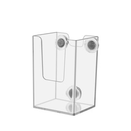 Marketing Holders 2 Pack Magnetic Vertical Business Card Holder Clear Acrylic Holds 2" x 3.5" Contact or Appointment Cards in Sales Offices and Retail Stores