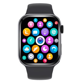 VAK Reloj Smartwatch f9 IP67 Metal Health Pasos Calorias