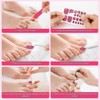 22Tip Pegatinas Brillantes para Uñas de los Pies