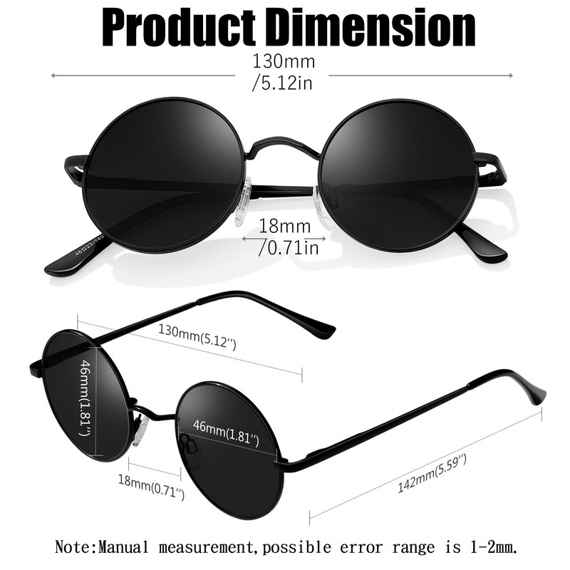Rimerakea Sunglasses for Driving, G: Matte black