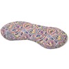 Organic Eye Pillow Eyebright & Linseed "Psychedelic Heart" for Relaxation,