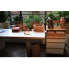 Woodquail Desk Business Card Holder, Made of Natural Bamboo
